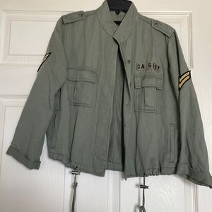 Rails military style jacket